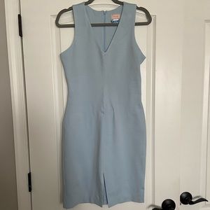 Blue bodycon dress